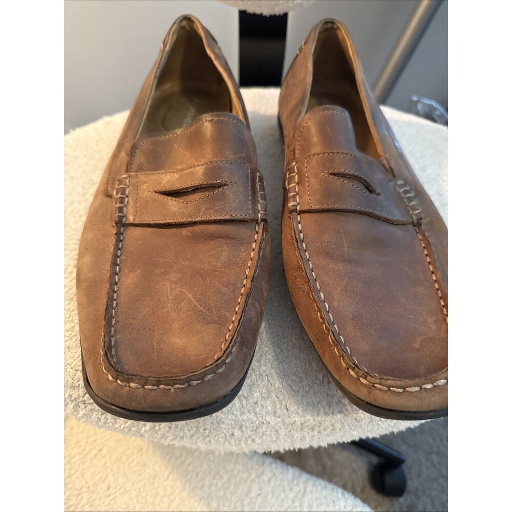 Florsheim Shoes Mens Size 13D Brown Leather Penny Loafers Slip On Comfortech